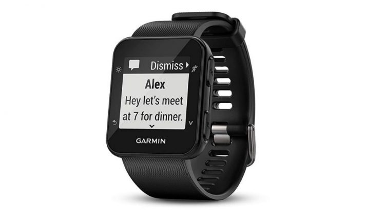 garmin forerunner 35 water rating