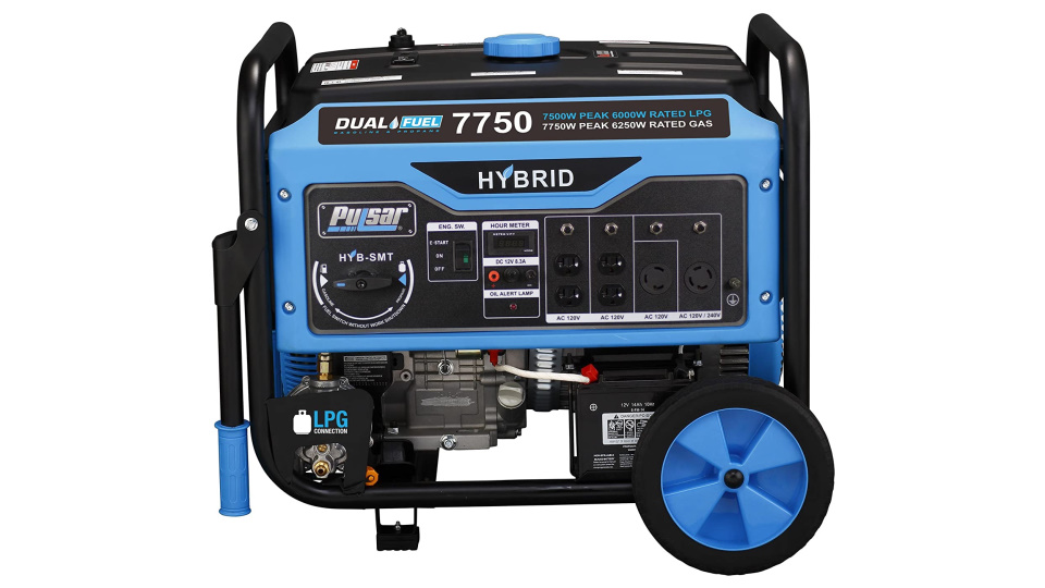 Pulsar PG7750B Fuel Generator Review