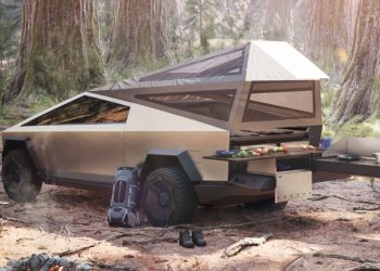 Tesla Cybertruck's Steel Body Change Colors
