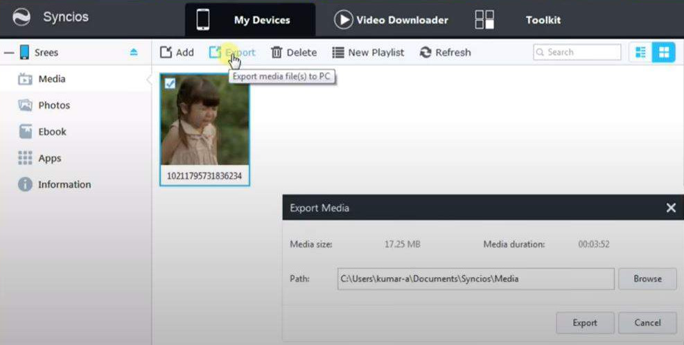 Video-File-Transfer-from-iPhone-to-PC